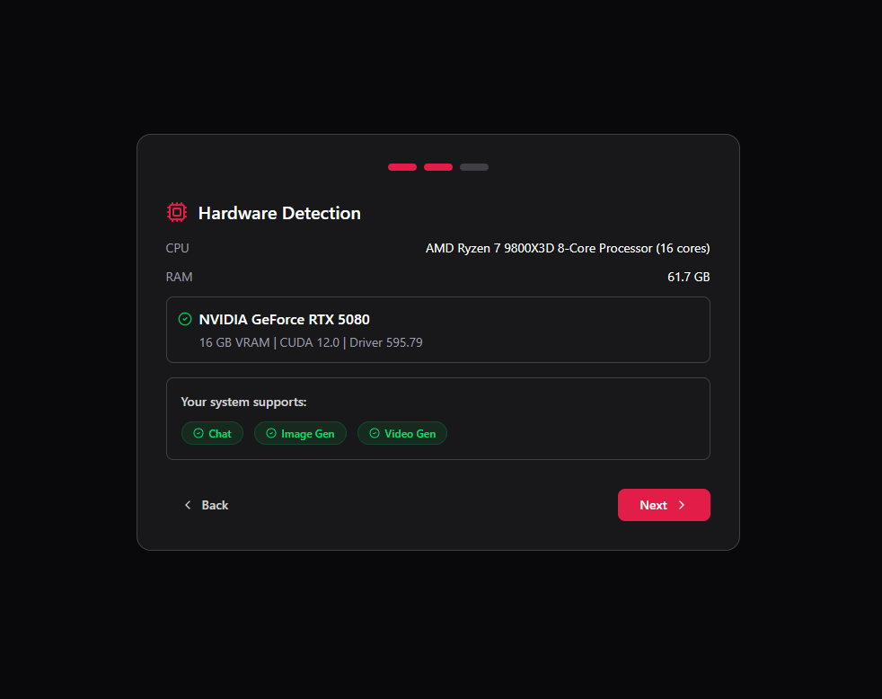 Hardware detection